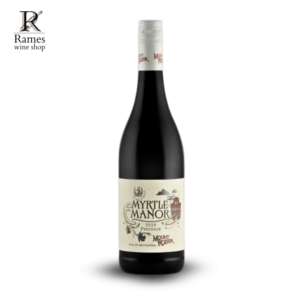 MOUNT ROZIER Mytle Manor Pinotage 750ml - South Africa - Rames Wine Shop