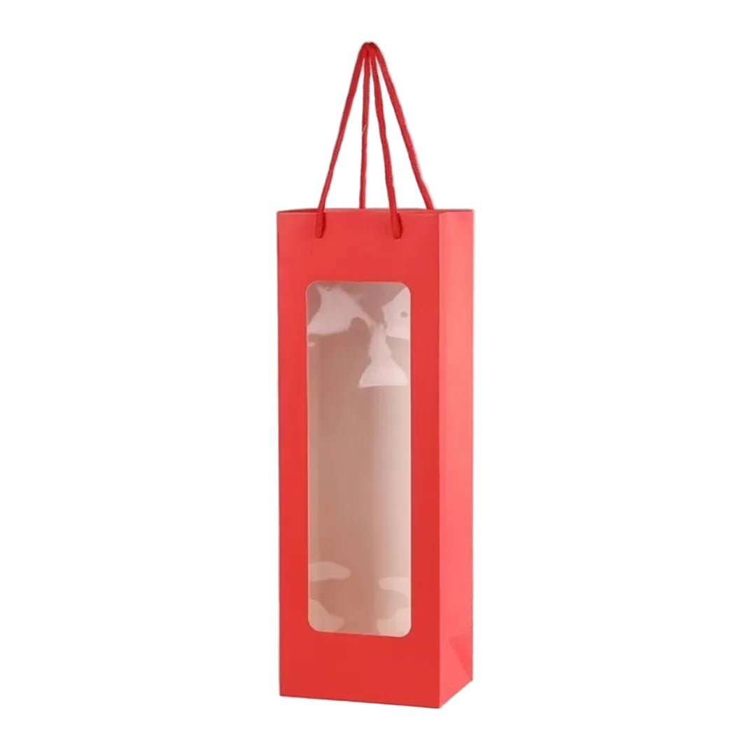 Gift Bag Red / Tas Kado Tinggi Merah - Rames Wine Shop