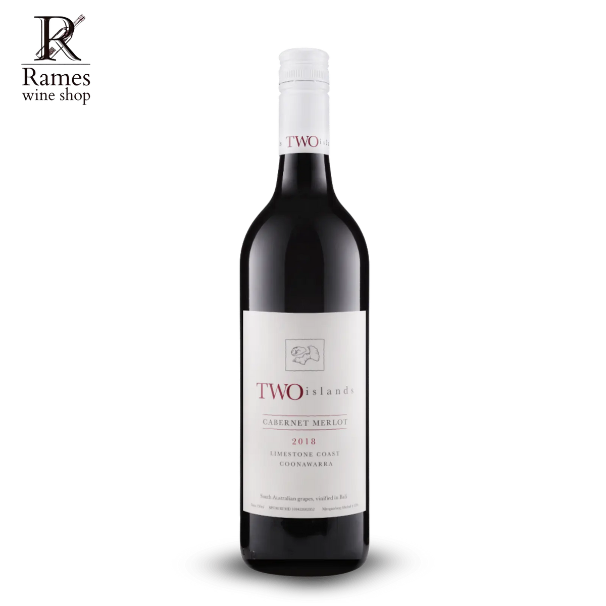 TWO ISLANDS Cabernet Merlot 750ml - Indonesia - Rames Wine Shop