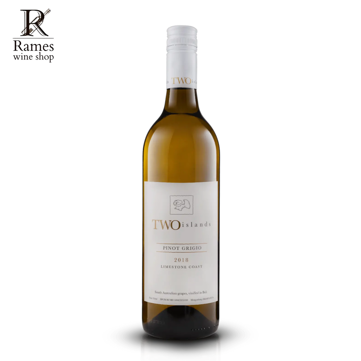 TWO ISLANDS Pinot Grigio 750ml - Indonesia - Rames Wine Shop