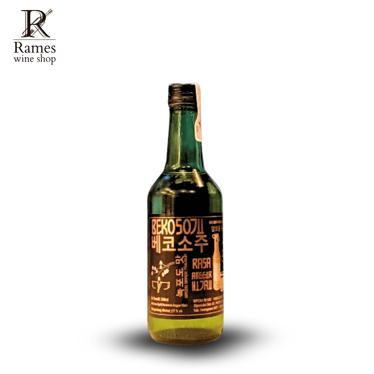 BEKO Soju Rasa Anggur Hijau 360ml - Indonesia - Rames Wine Shop