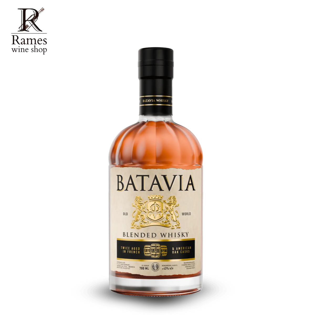 BATAVIA Whisky 700ml - Indonesia - Rames Wine Shop