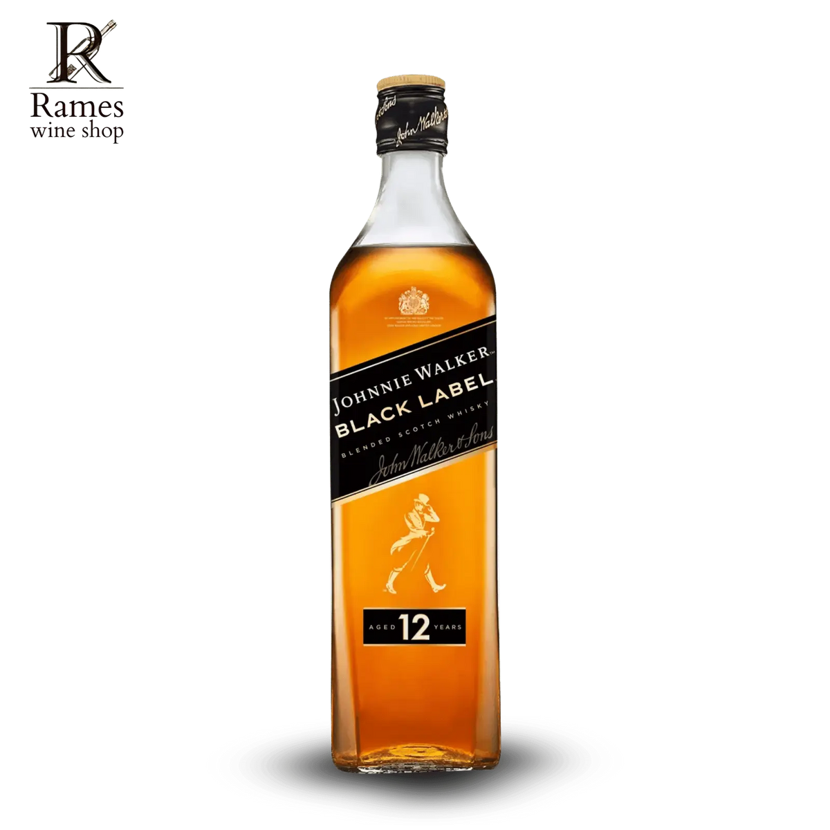 JOHNIE WALKER Black Label Whisky 750ml - Scotland - Rames Wine Shop