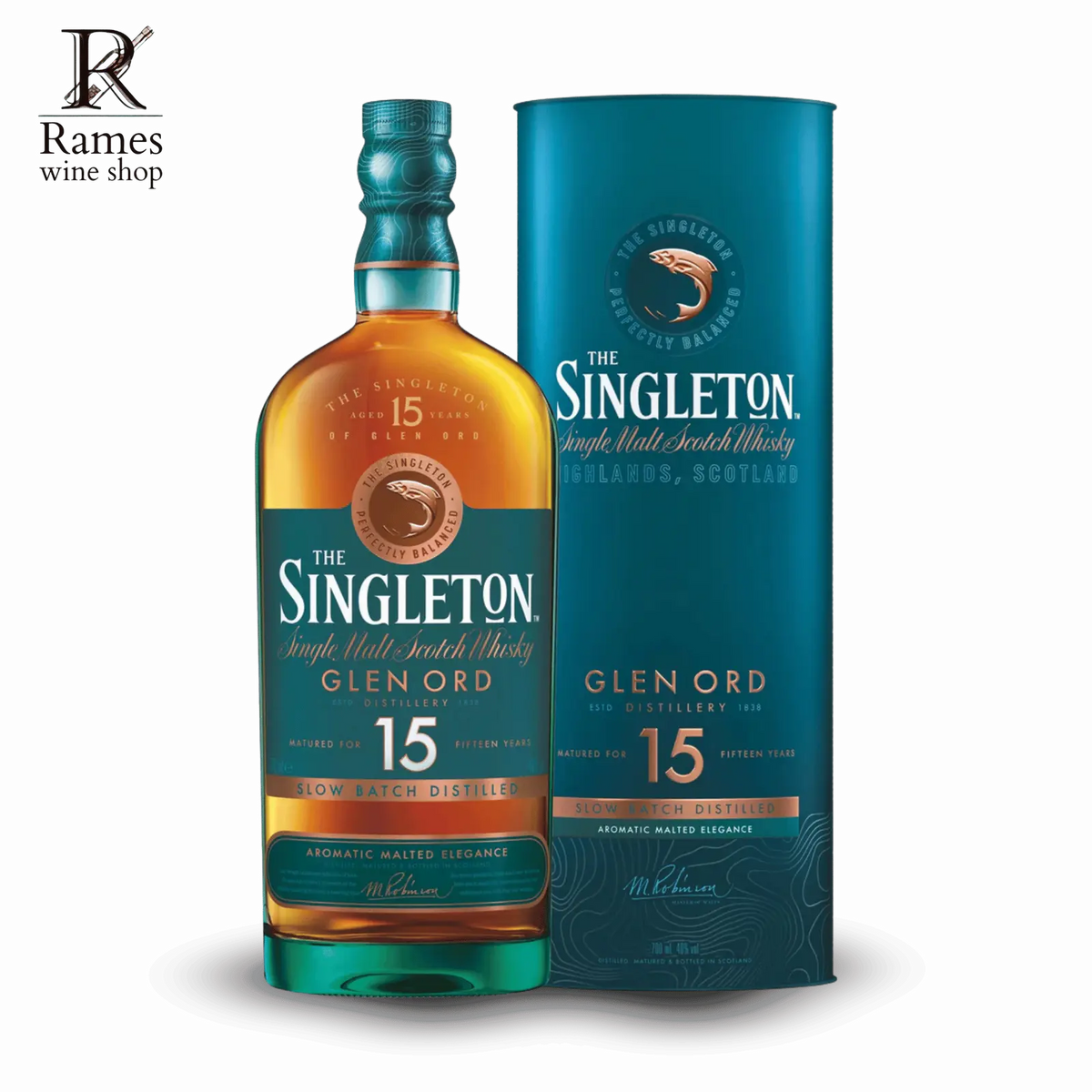 THE SINGLETON 15YO Glen Ord Single Malt Scotch Whisky 700ml - Scotland - Rames Wine Shop