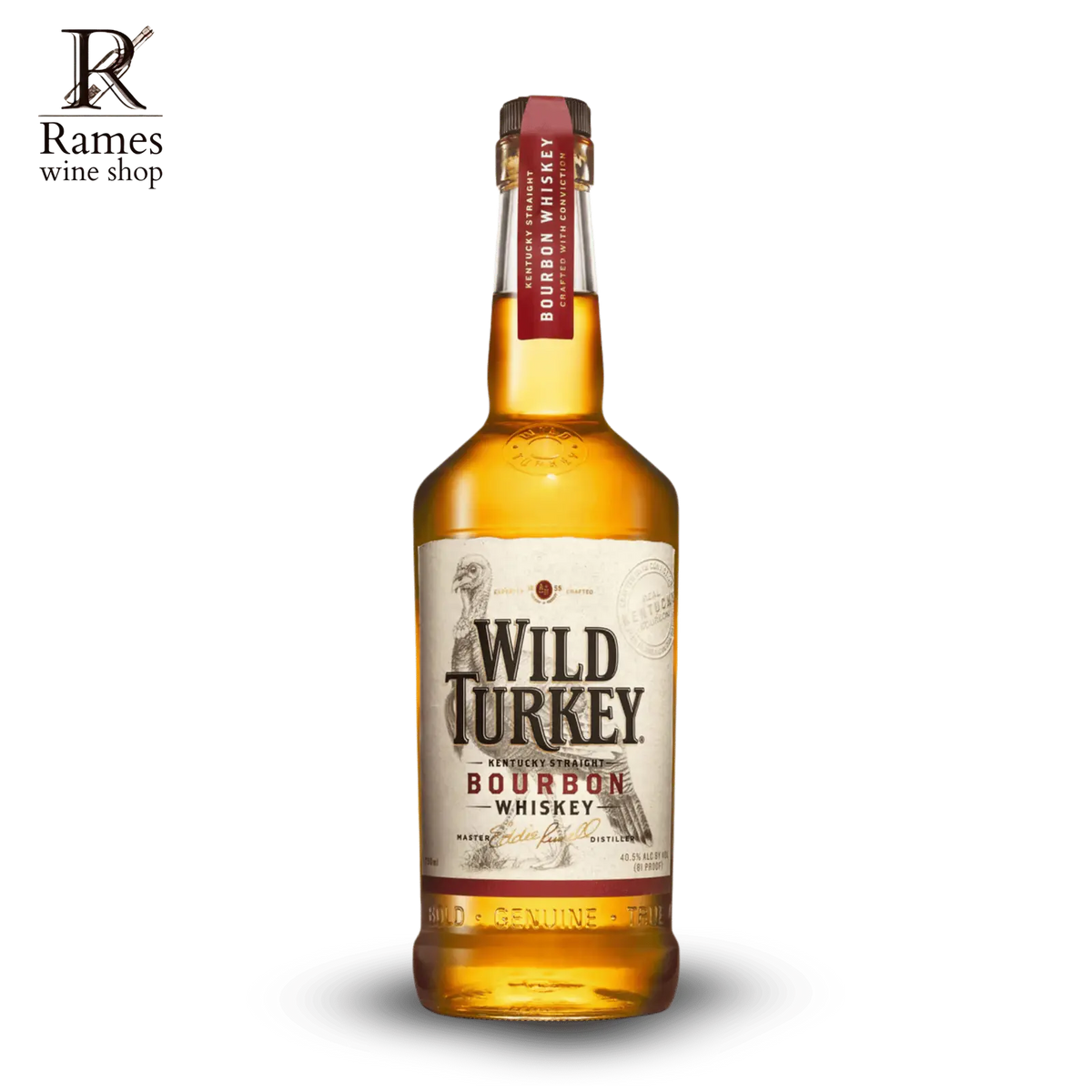 WILD TURKEY Bourbon Whisky 750ml - USA - Rames Wine Shop