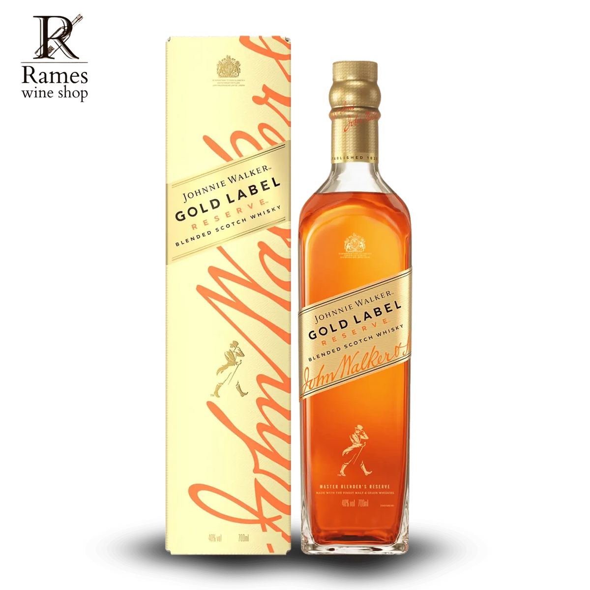 JOHNIE WALKER Gold Label Scotch Whisky 700ml - Scotland - Rames Wine Shop