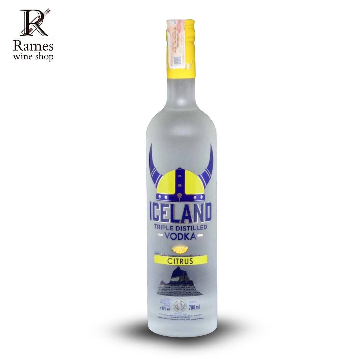 ICELAND Vodka Citrus 700ml - Indonesia - Rames Wine Shop