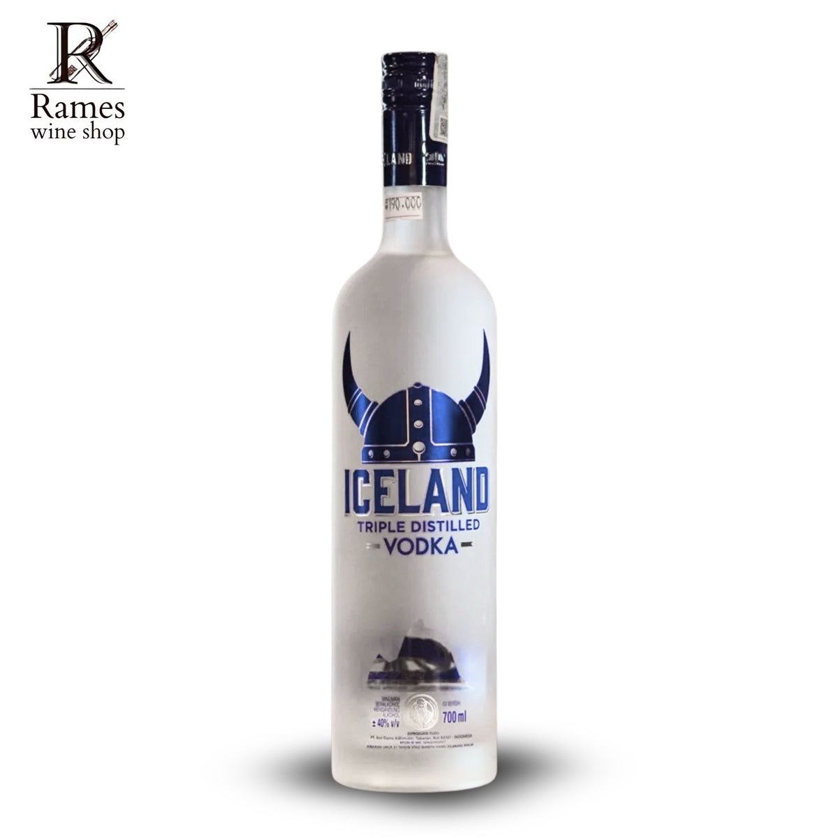 ICELAND Vodka 700ml - Indonesia - Rames Wine Shop