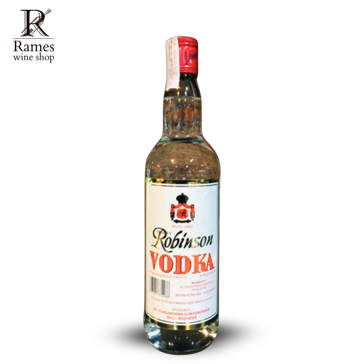 ROBINSON Vodka 680ml - Indonesia - Rames Wine Shop