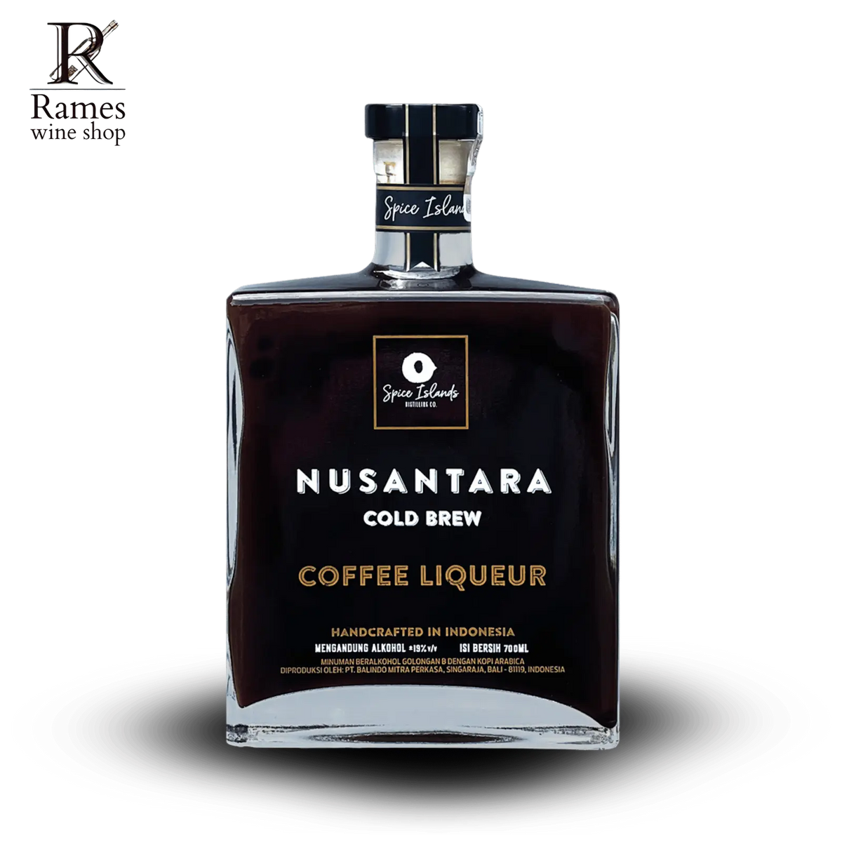NUSANTARA Cold Brew Coffee Liqueur 700ml - Indonesia - Rames Wine Shop