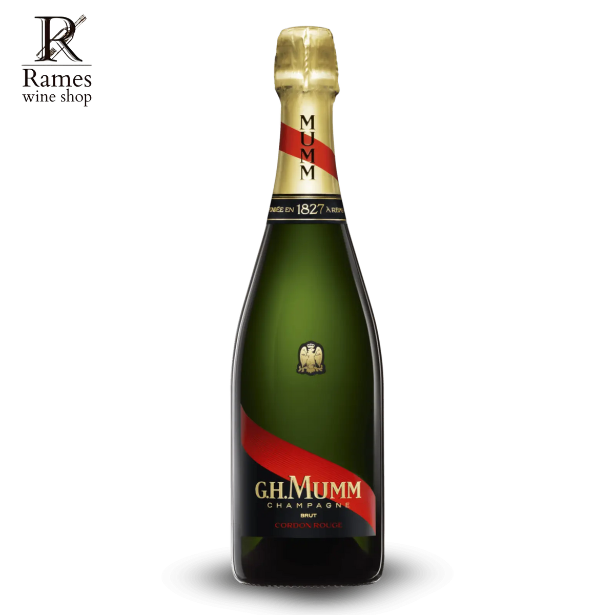 GH MUMM Brut Cordon Rouge Champagne 750ml - France - Rames Wine Shop