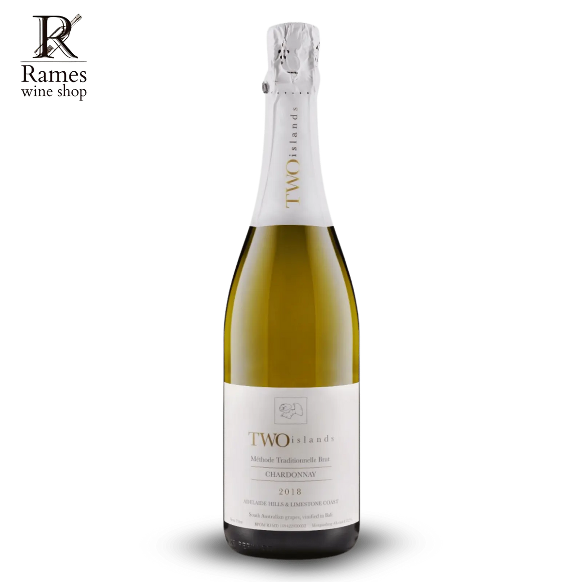 TWO ISLANDS Methode Traditionelle Brut Chardonnay 750ml - Indonesia - Rames Wine Shop