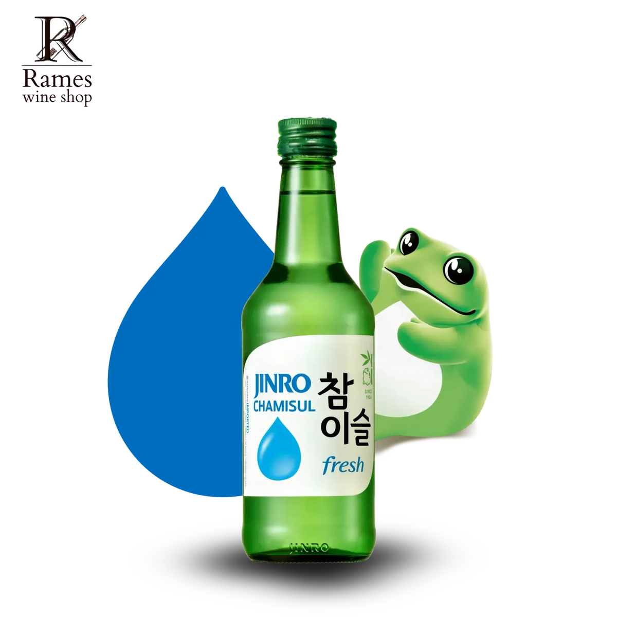 JINRO CHAMISUL Soju Original 360ml - South Korea - Rames Wine Shop