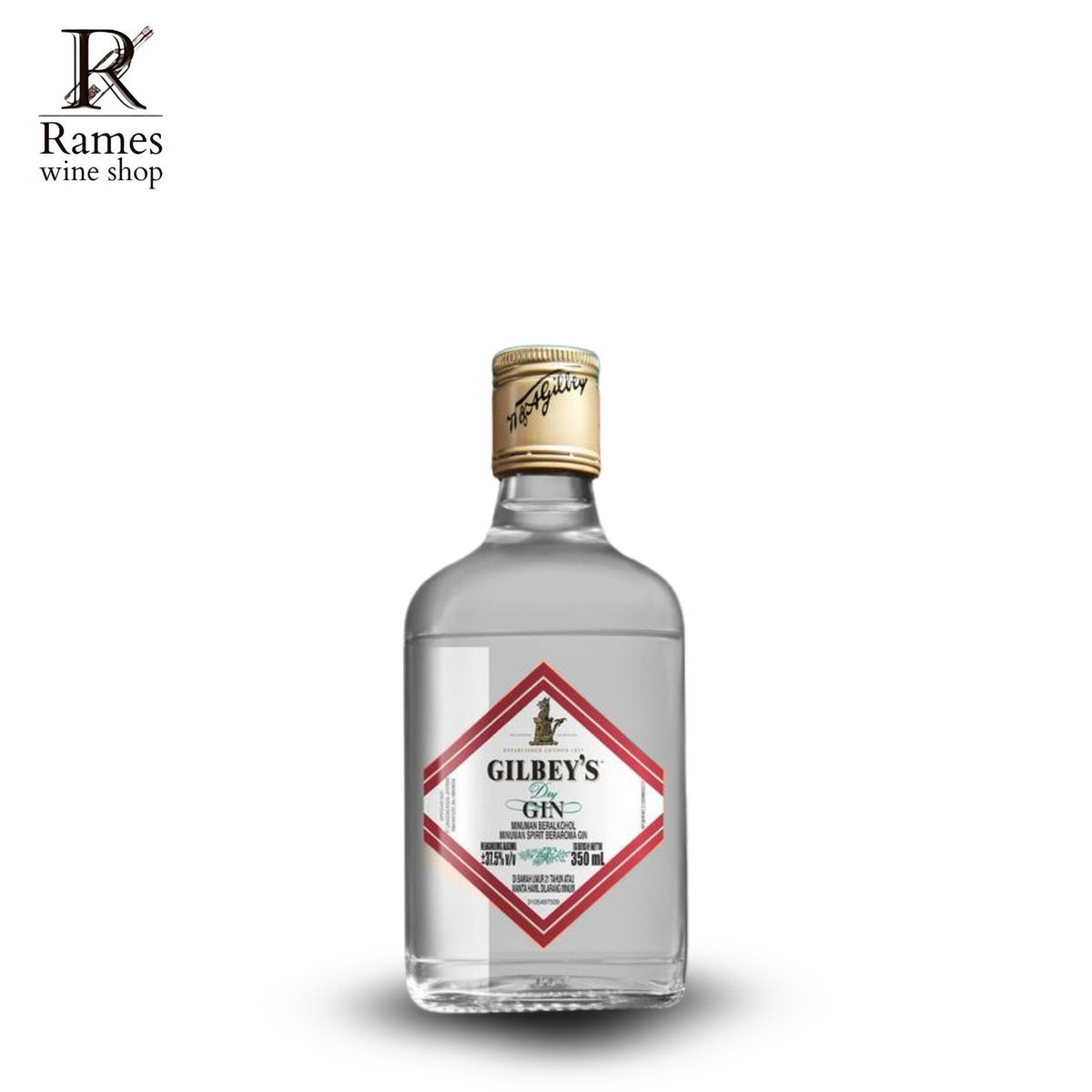 GILBEYS Gin 350ml - Indonesia - Rames Wine Shop