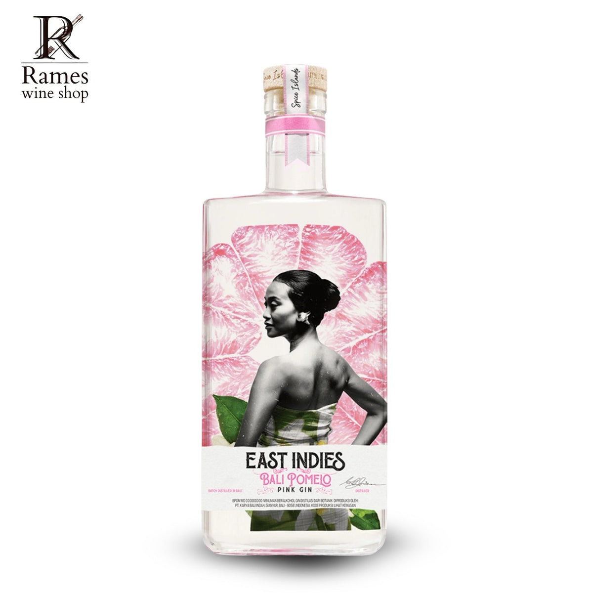 EAST INDIES Bali Pomelo Pink Gin 700ml - Indonesia - Rames Wine Shop