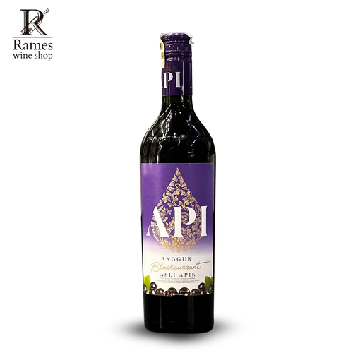 API Anggur Blackcurrant 620ml - Indonesia - Rames Wine Shop