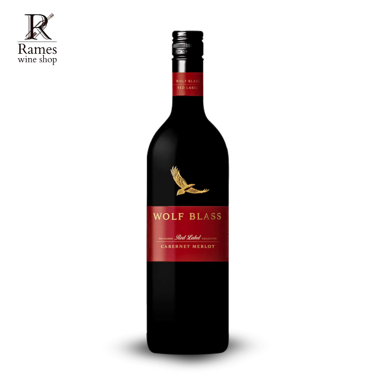 WOLF BLASS Red Label Cabernet Merlot 750ml - Australia - Rames Wine Shop