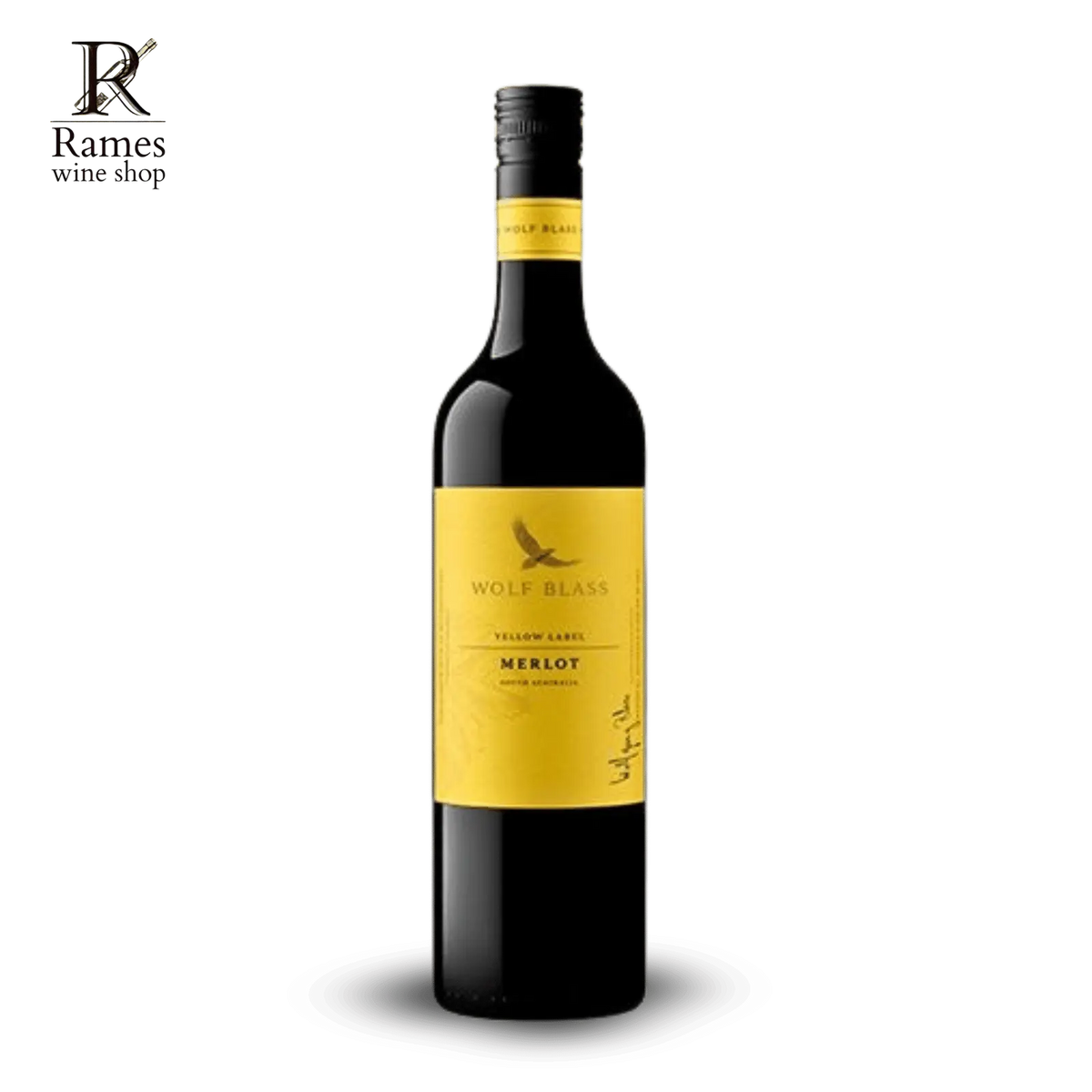 WOLF BLASS Yellow Label Merlot 750ml - Australia - Rames Wine Shop