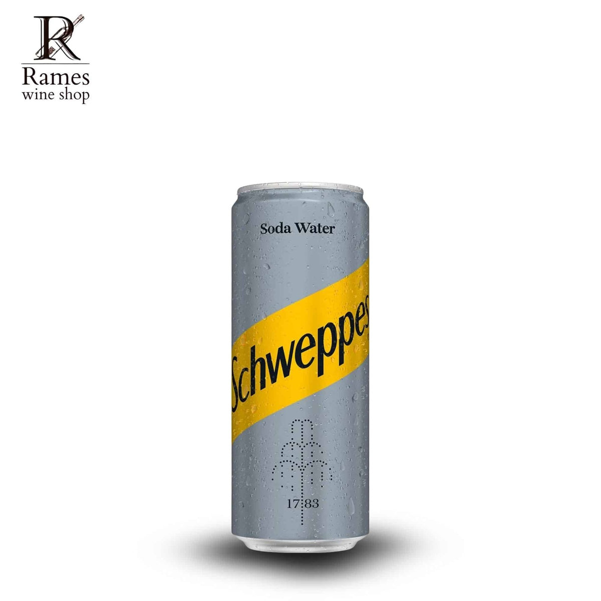 SCHWEPPES Soda Water 250ml - Indonesia - Rames Wine Shop