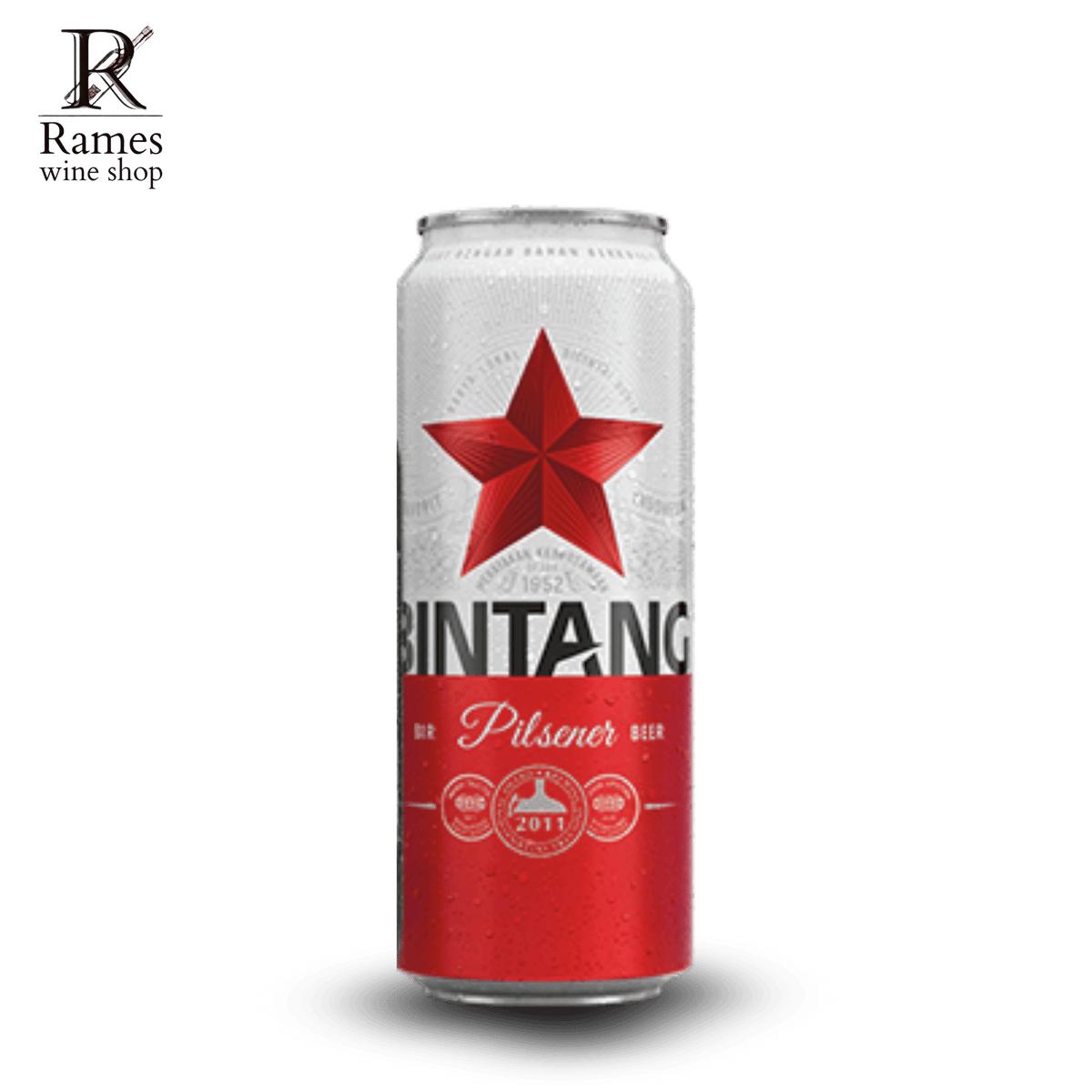 BINTANG Pilsner Beer Can 500ml - Indonesia - Rames Wine Shop