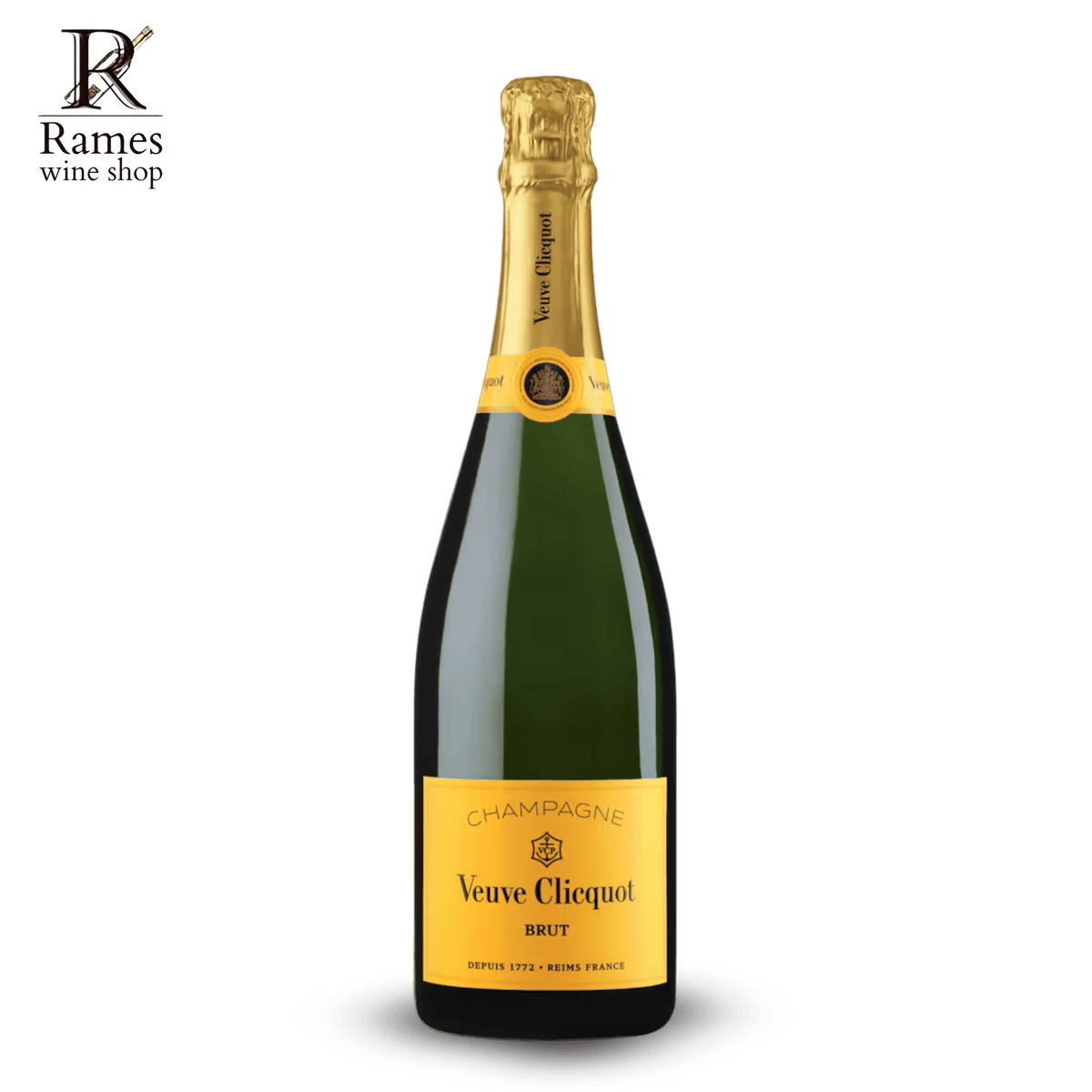 VEUVE CLICQUOT Yellow Label Champagne 750ml - France - Rames Wine Shop