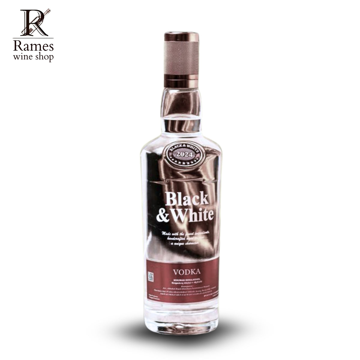BLACK & WHITE Vodka 700ml - Indonesia - Rames Wine Shop
