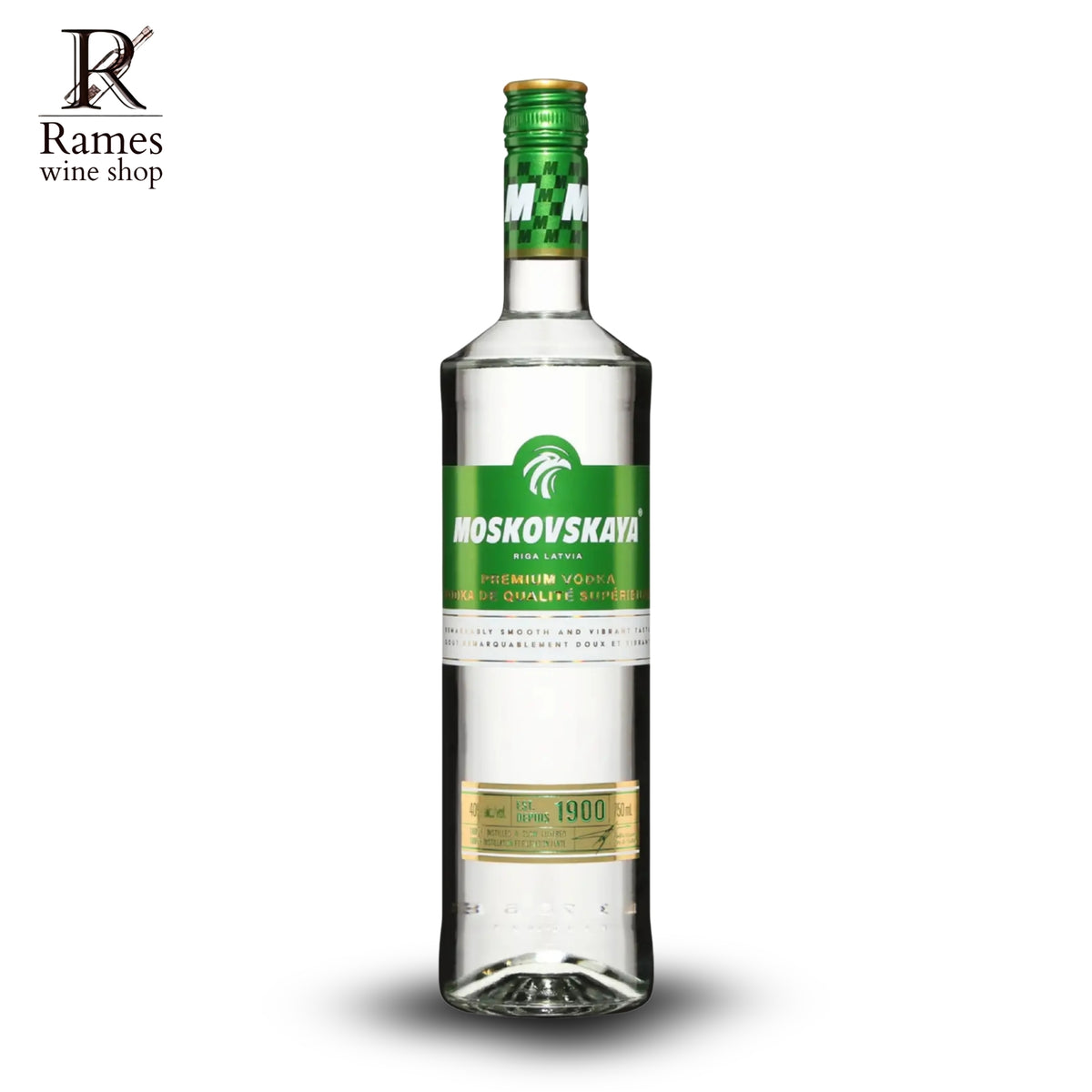 MOSKOVKAYA Vodka 700ml - Latvia - Rames Wine Shop
