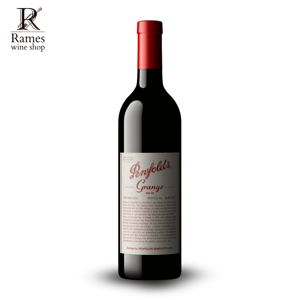 PENFOLDS Bin 95 Grange Barossa Valley Shiraz 750ml - Australia