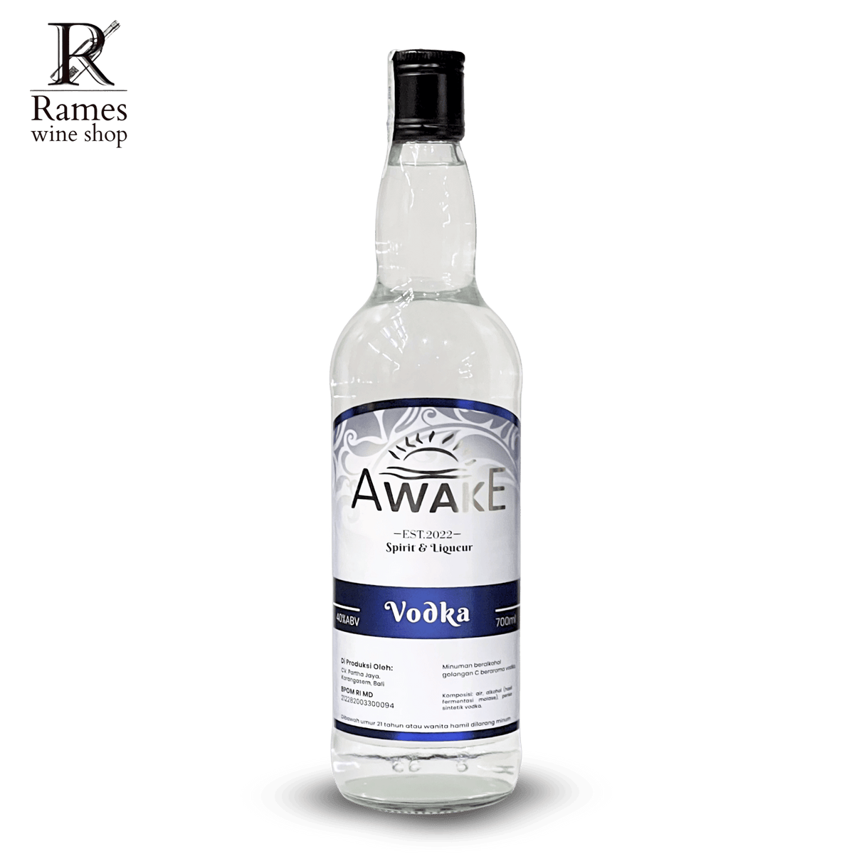 AWAKE Vodka 700ml - Indonesia - Rames Wine Shop