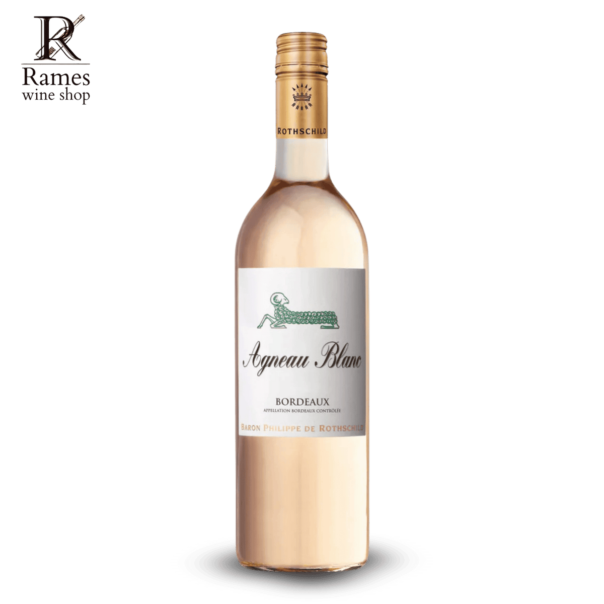 Baron Phillipe De Rothschild Agneau Pays Bordeaux Blanc 750ml - France - Rames Wine Shop