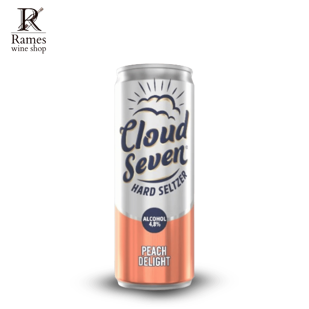 CLOUD SEVEN Peach Delight Sparkling Rum 350ml - Indonesia - Rames Wine Shop