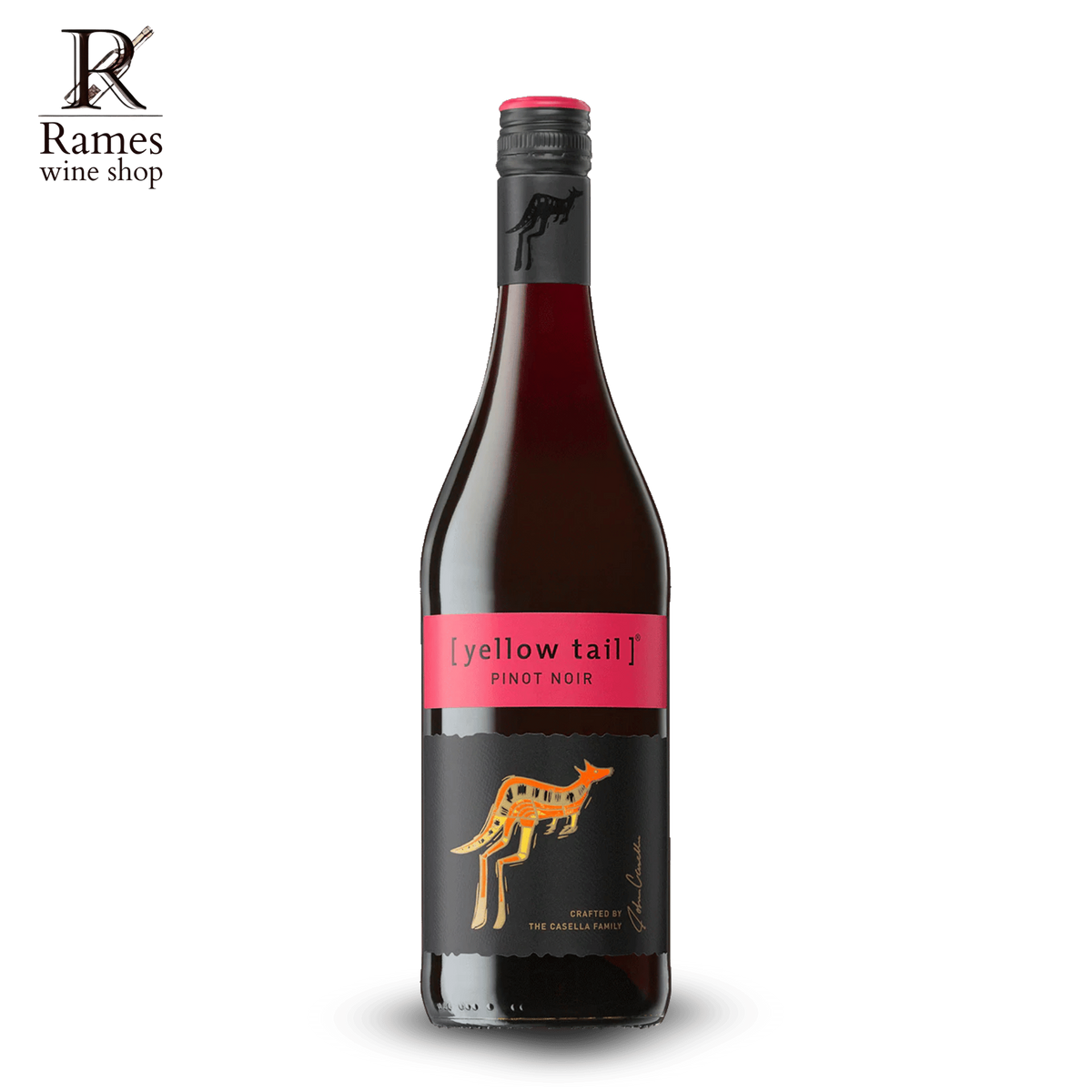 YELLOW TAIL Pinot Noir 750ml - Australia - Rames Wine Shop