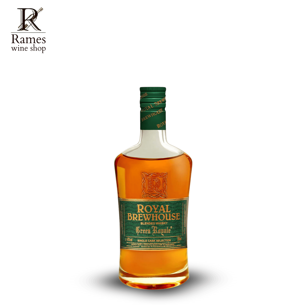 ROYAL BREWHOUSE Green Whisky Royale 350ml - Indonesia - Rames Wine Shop