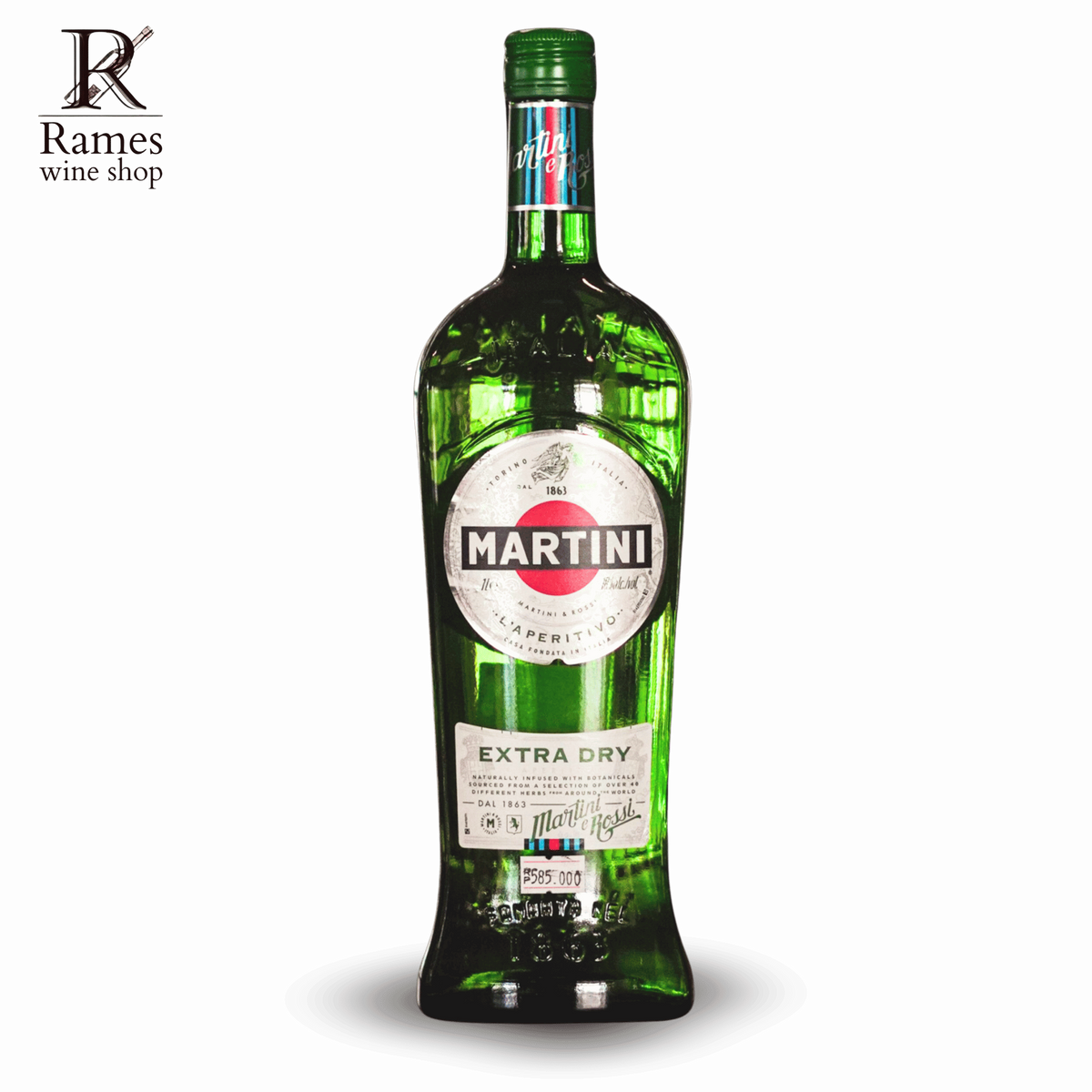 MARTINI Extra Dry Vermouth 1ltr - Italy - Rames Wine Shop