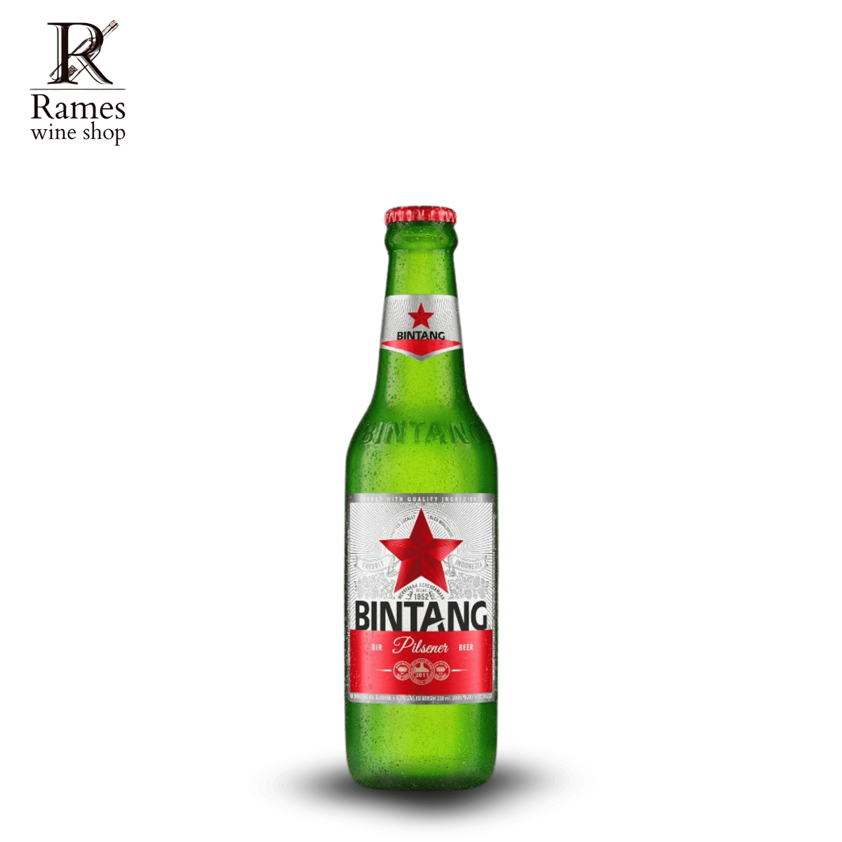 BINTANG Pilsner Beer 330ml - Indonesia - Rames Wine Shop