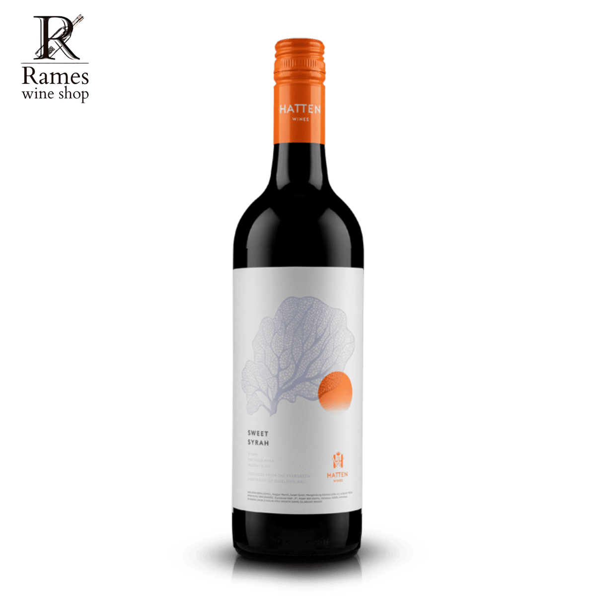 HATTEN Sweet Syrah 750ml - Indonesia - Rames Wine Shop