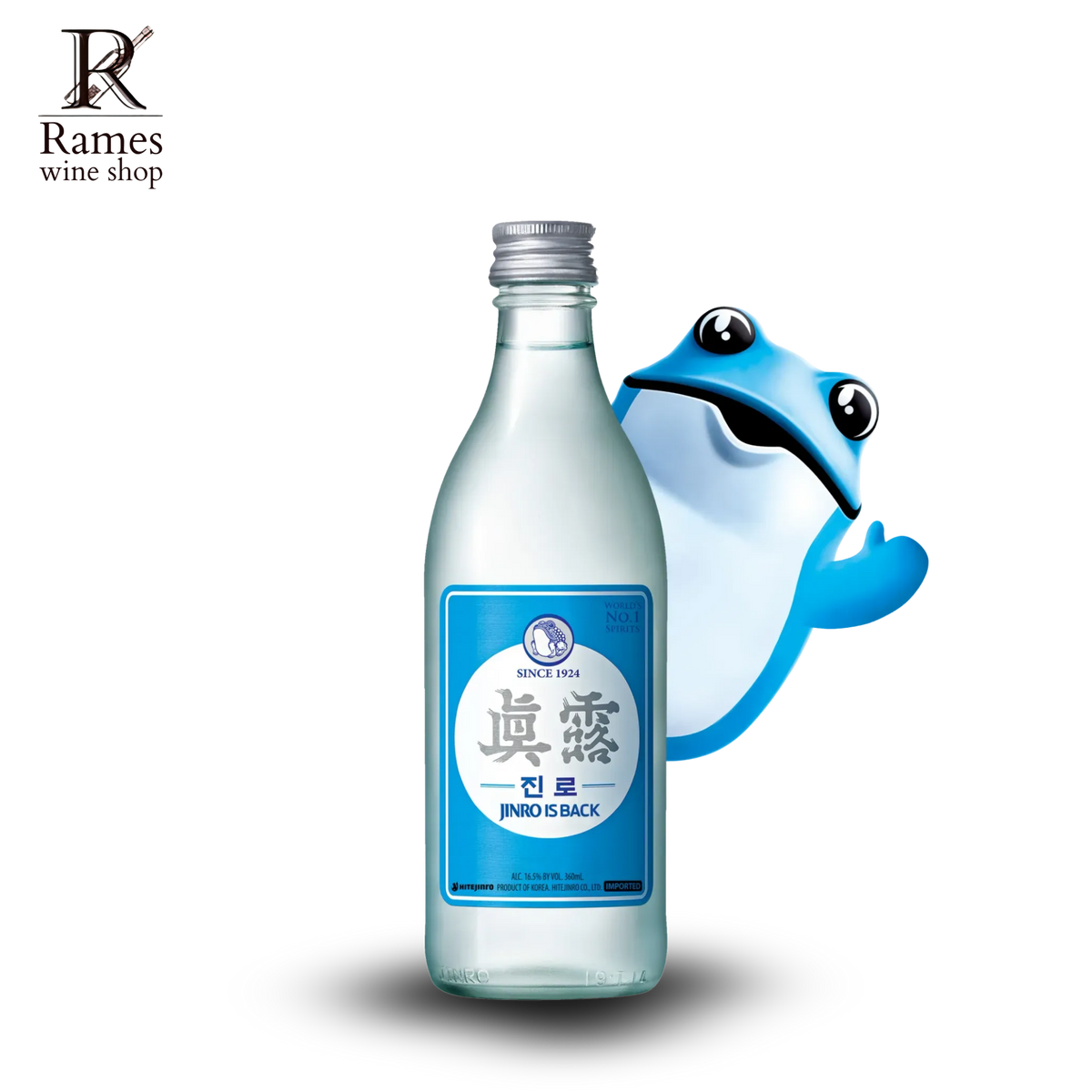 JINRO is Back Soju 360ml - South Korea - Rames Wine Shop