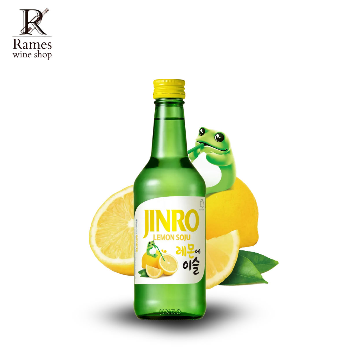 JINRO Lemon Soju 360ml - South Korea - Rames Wine Shop