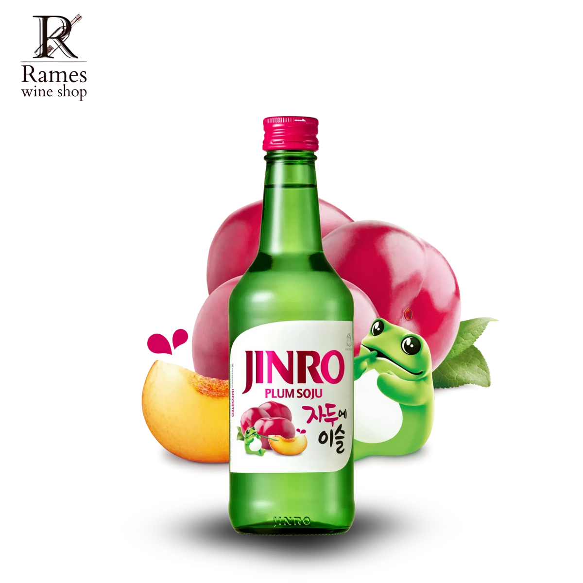 JINRO Plum Soju 360ml - South Korea - Rames Wine Shop