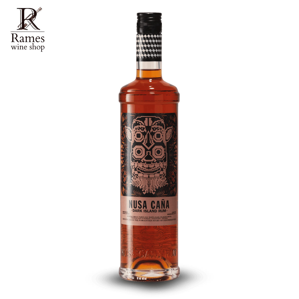 NUSA CANA Dark Island Rum 700ml - Indonesia - Rames Wine Shop