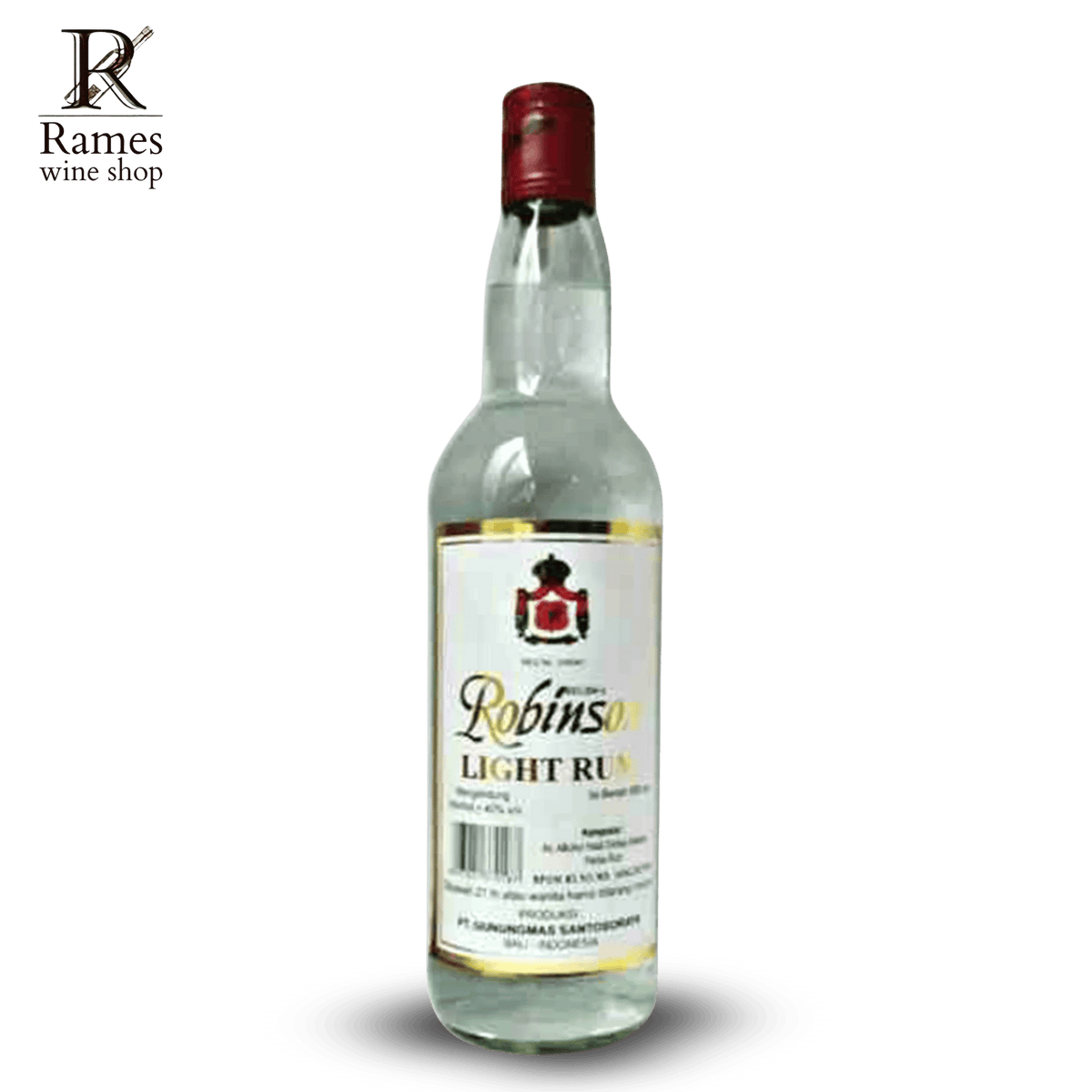 ROBINSON Light Rum 680ml - Indonesia - Rames Wine Shop