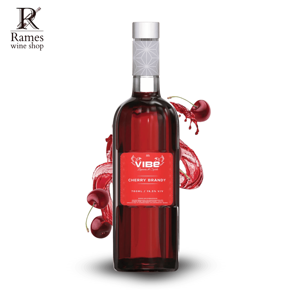 VIBE Cherry Brandy 700ml - Indonesia - Rames Wine Shop
